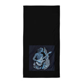 Vibrant Vinyl Bath Towel